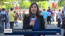 Cérémonies du 14 juillet: Les Champs-Elysées aux couleurs américains avec Donald Trump et Emmanuel Macron