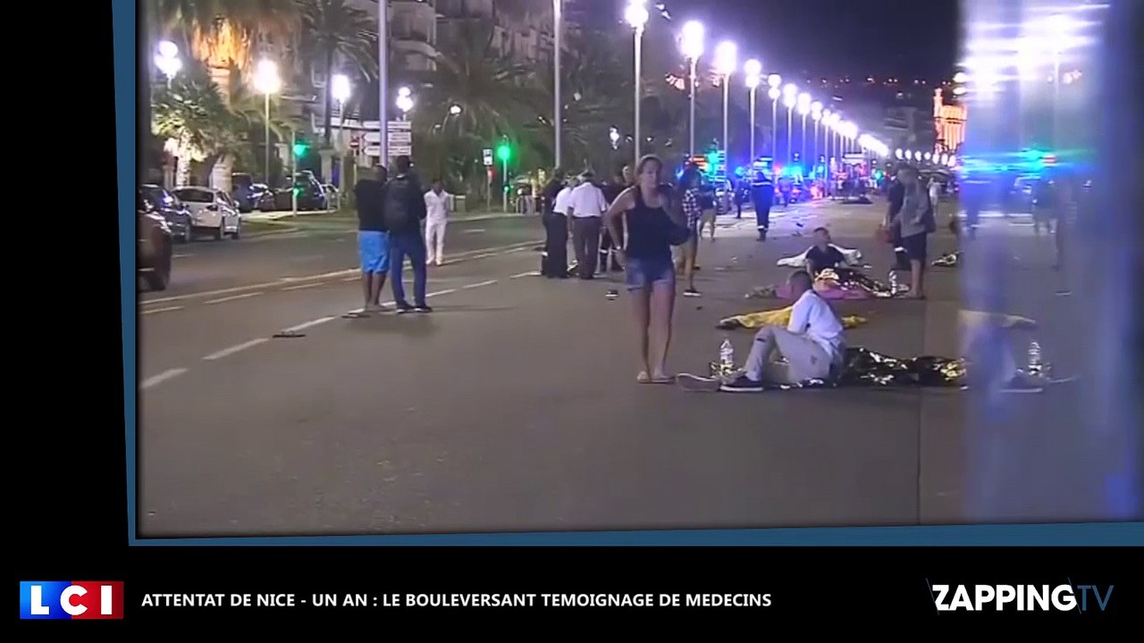 Attentat de Nice – Un an après : Les médecins racontent la terrible attaque (Vidéo)