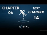 Portal 1 Gameplay | Let's Play Portal - Chapter 06 (Test Chamber 14) #06
