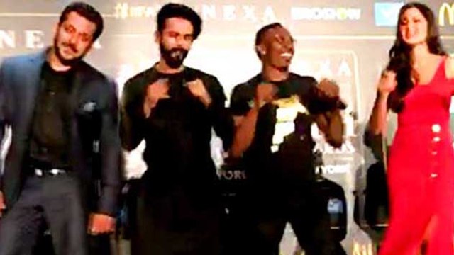 Salman Khan And Katrina Kaif Dancing On DJ Bravo's Champion Song