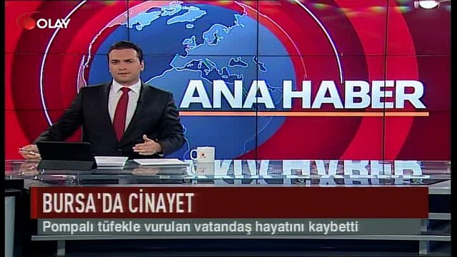 Bursa'da 'pompalı tüfek' dehşeti (Haber 13 07 2017)