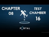 Portal 1 Gameplay | Let's Play Portal - Chapter 08 (Test Chamber 16) #08