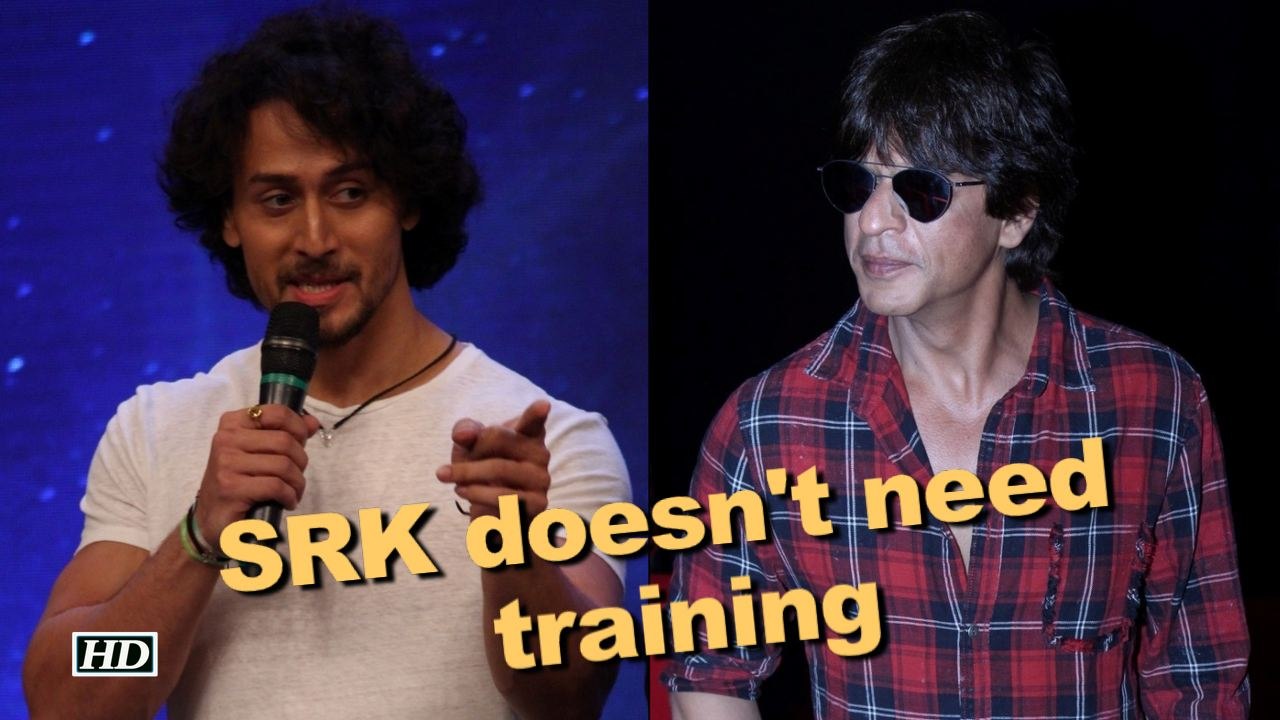 SRK does not need training: Tiger Shroff