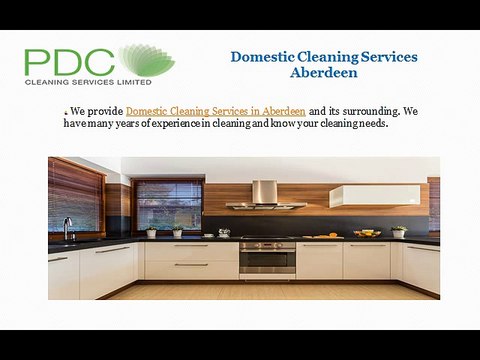 PDC Cleaning | Domestic Cleaning Services Aberdeen