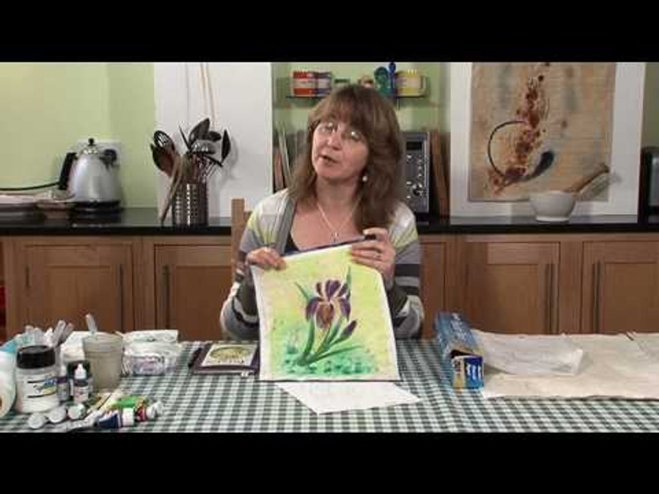 Simple monoprinting with Lesley Brankin (Taster Video)