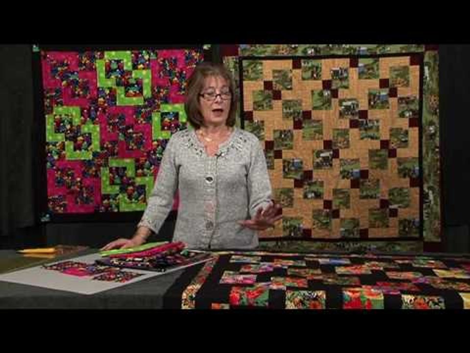 Cut 9-patch pattern or Disappearing 9 Patch (Taster Video)