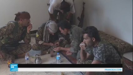 تقدم يتم بمشورة وموكبة جنود أمريكيين-الرقة