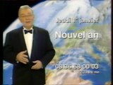 France 3 - 31 Décembre 1997 - Pubs, teasers, météo (Michel Touret), début Soir 3 (Marc Autheman)