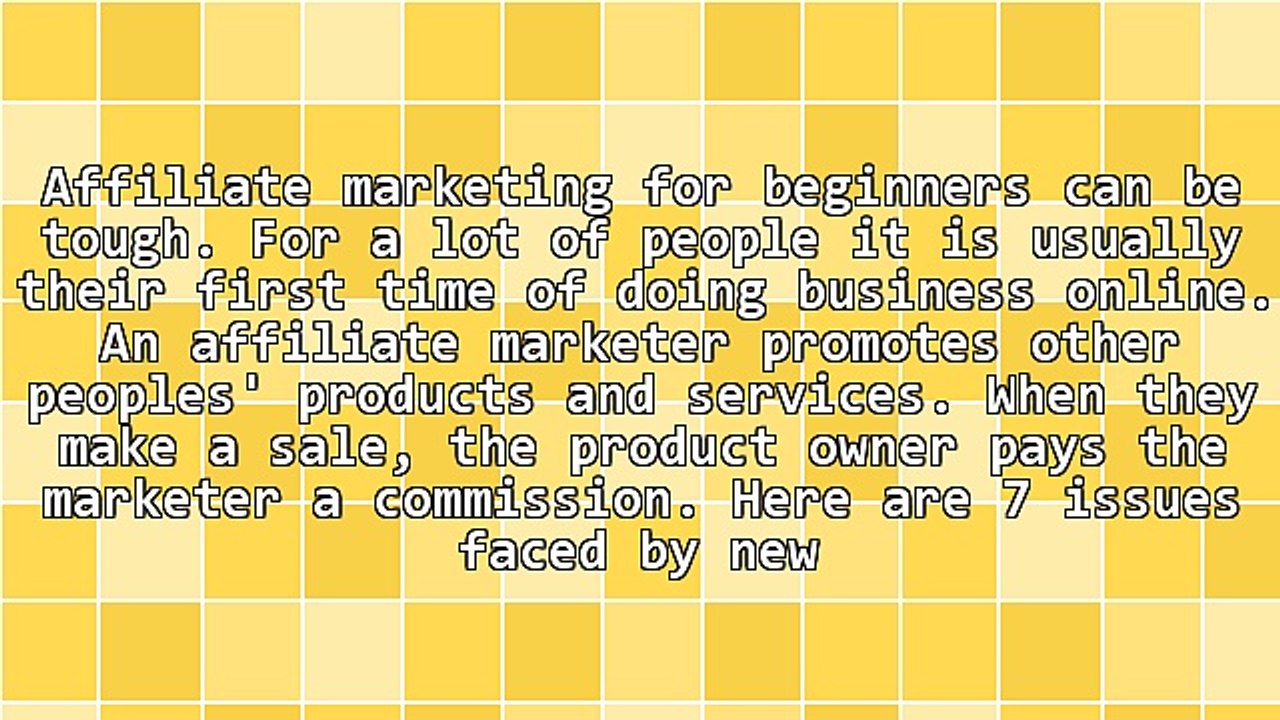 7 Reasons Why Affiliate Marketing For Beginners Goes Wrong