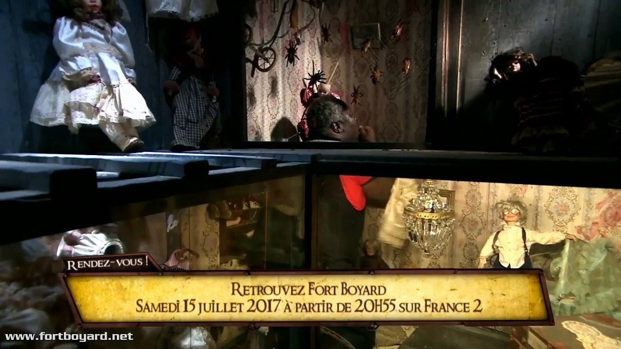 Fort Boyard 2017 : extrait de Magloire dans la Maison de poupées (émission du 15 juillet 2017)