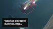 Watch this Jaguar E-Pace perform a crazy world record breaking barrel roll