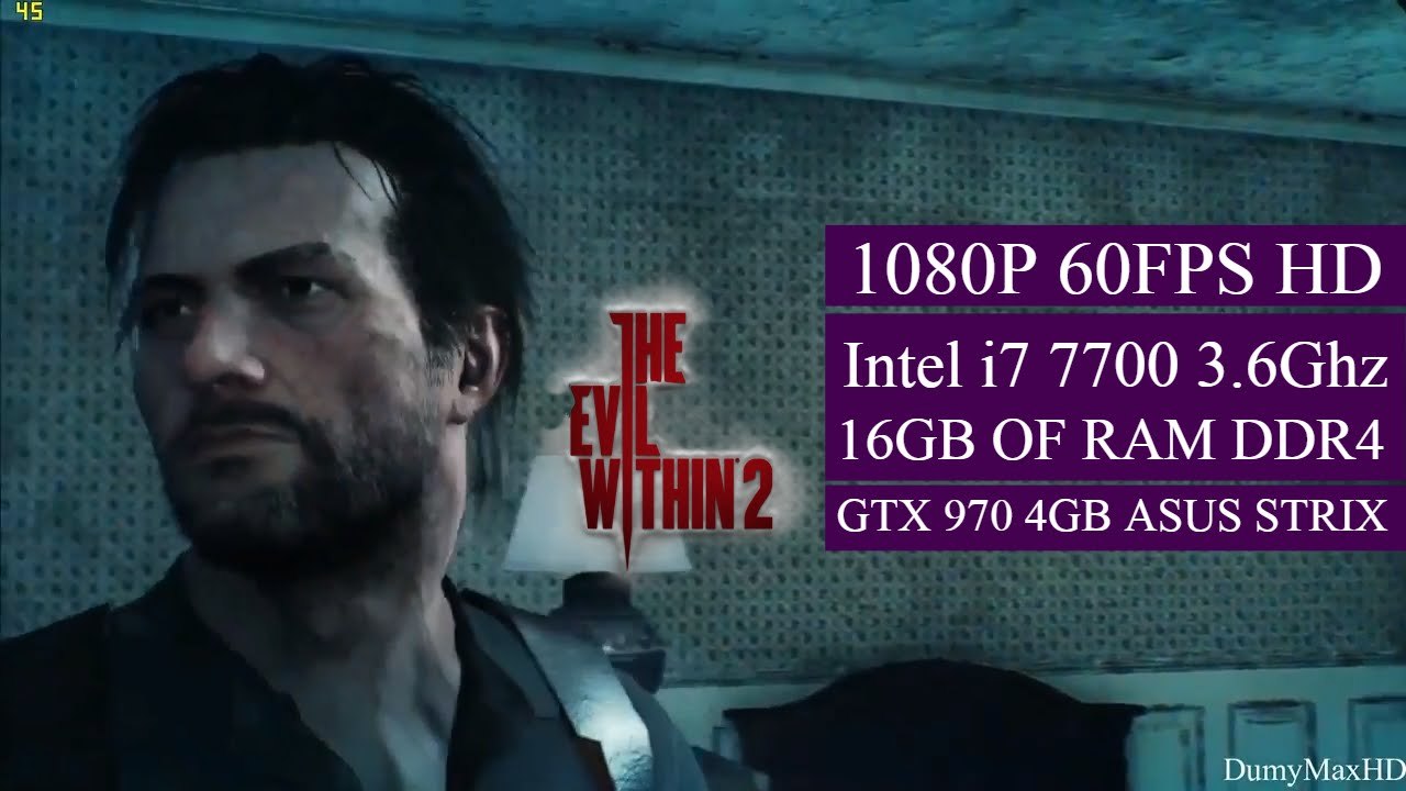 The Evil Within 2 Gameplay i7 7700 16GB RAM GTX 970 ASUS (PC)