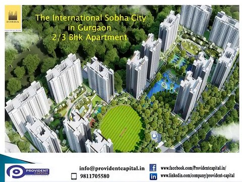 Sobha City 2/3 bhk luxury floors in Sector 108