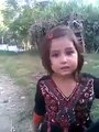 Sama Pakha Mashoma Da - Cute Pashto Baby Girl Talking About a Road Accident
