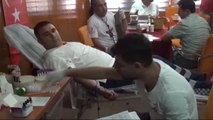 Mersin'de Sağlıkçılar, 15 Temmuz Şehitleri ve Gazileri Için Kan Verdi