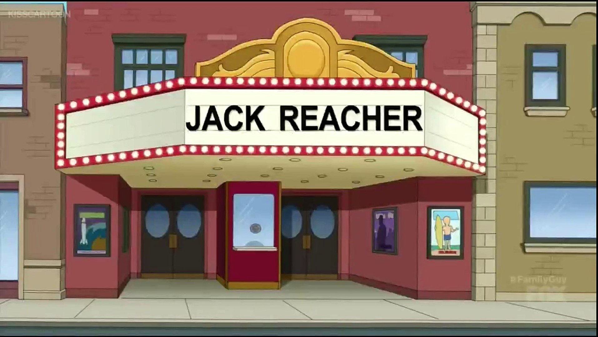 The Griffins at the Movies   Family Guy