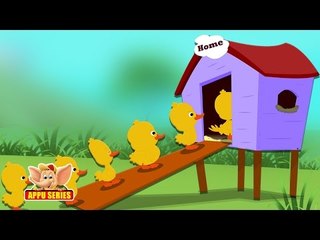 Six Little Ducks – Nursery Rhyme with Karaoke