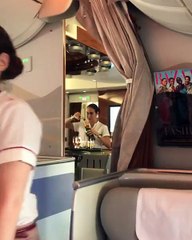 Emirates Airlines Pours Drinks Back into Bottles