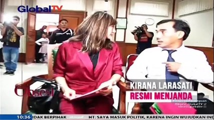 Kirana Larasati Resmi Bercerai dari Tama Gandjar
