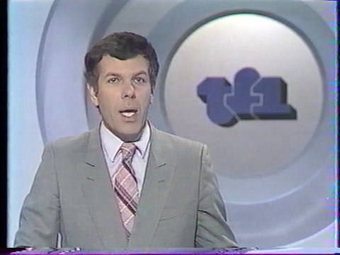 TF1 - 17 Avril 1983 - Pubs, début JT 13H (Jean-Claude Bourret)