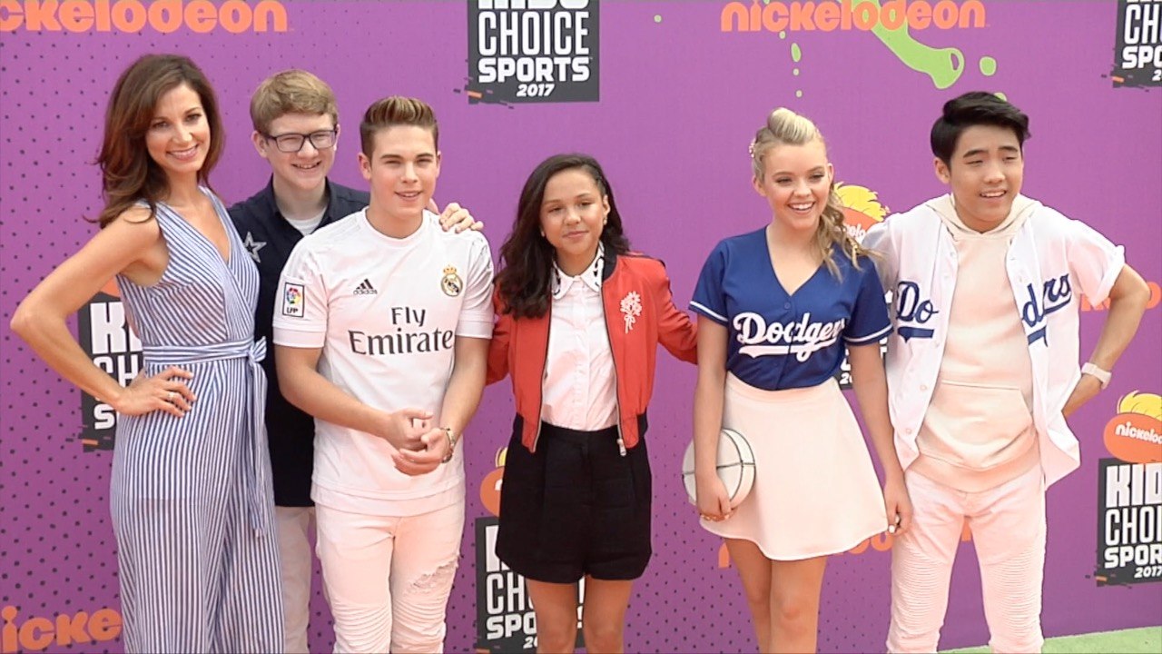 School of Rock Cast 2017 Kids’ Choice Sports Awards Orange Carpet