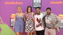Knight Squad Cast 2017 Kids’ Choice Sports Awards Orange Carpet