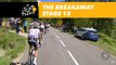 4 coureurs dans l'échapée / 4 riders in the breakaway - Étape 13 / Stage 13 - Tour de France 2017