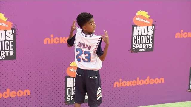 Miles Brown 2017 Kids’ Choice Sports Awards Orange Carpet