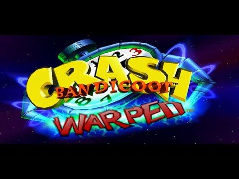 Crash Bandicoot Warped Sony Playstation Original GamePlay Intro