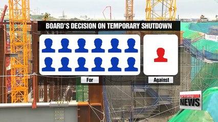 Construction of two new nuclear power plants to be temporarily halted