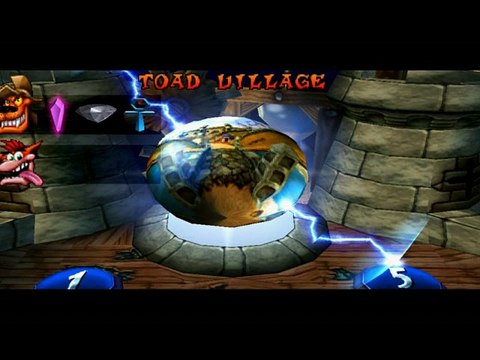 Crash Bandicoot Warped Sony Playstation Original GamePlay Stage One