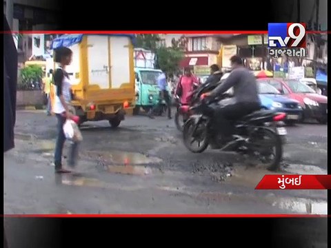 Mumbai: Road repair's scam, 281 engineers under scanner for poor quality roads-Tv9 Gujarati