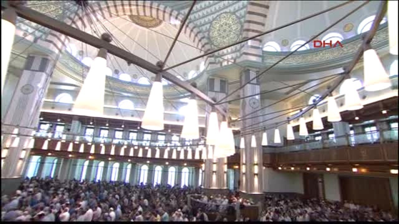 Beştepe Millet Camii'nde 15 Temmuz Cuma Hutbesi -3