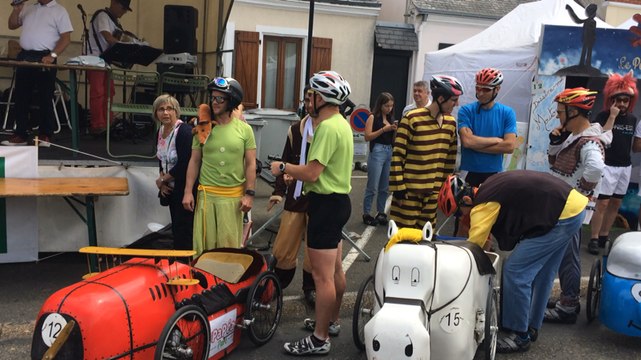 Course de voitures à pédales du 14 Juillet