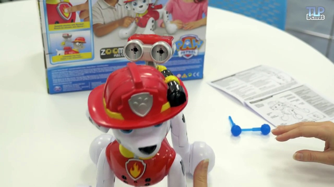 Zoomer Marcus PatPatrouille - Démo en français Démonstration de personnage et quartier gé