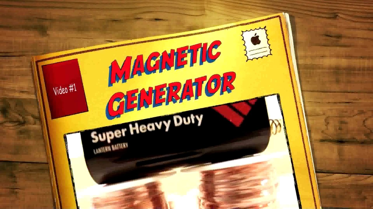 ►►► Homemade Free Magnetic Energy Generator Plans ◄◄◄