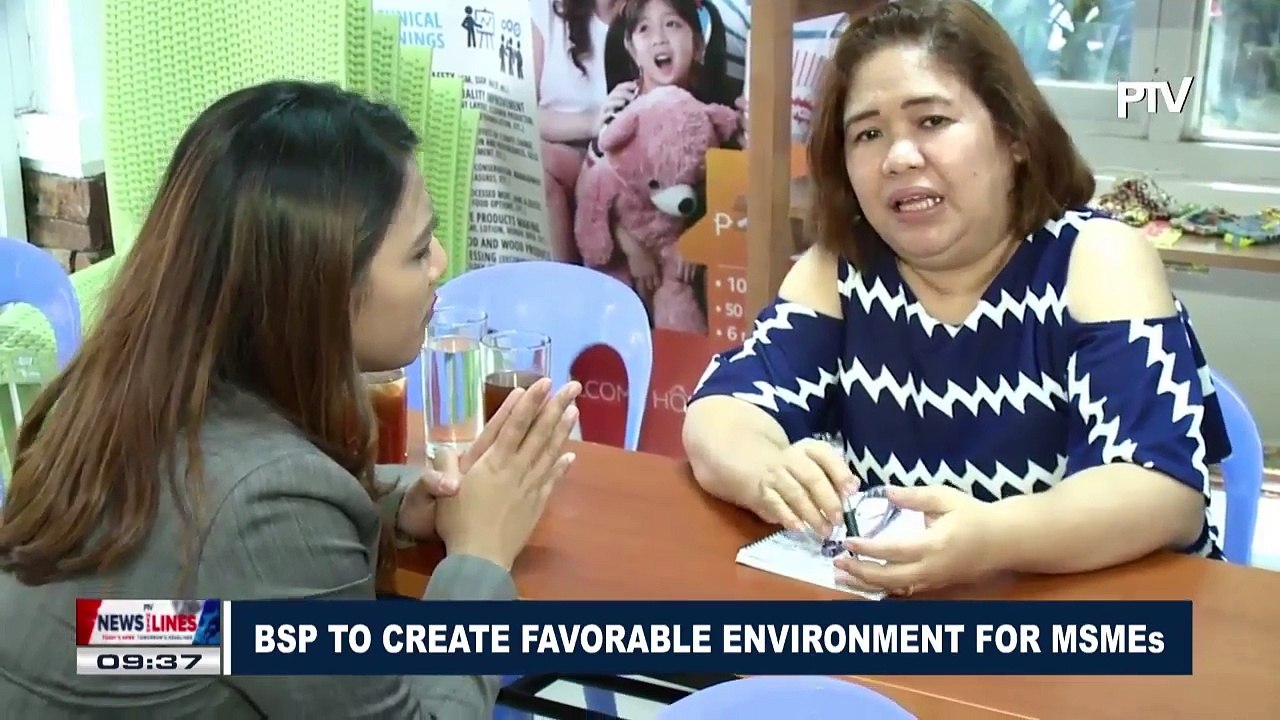 BSP to create favorable environment for MSMEs