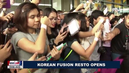 Korean Fusion resto opens
