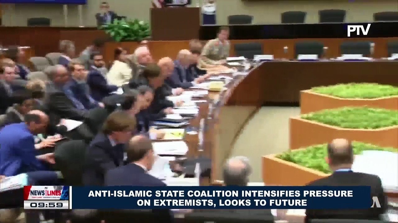 GLOBAL NEWS: Anti-Islamic State coalition intensifies pressure on extremists, looks to future