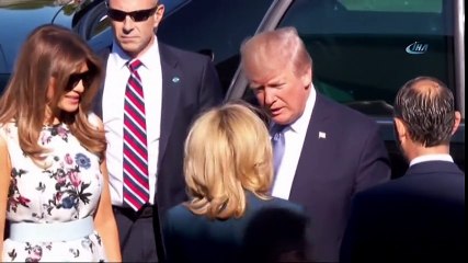 Trump, Fransa Ulusal Günü Kutlamalarında