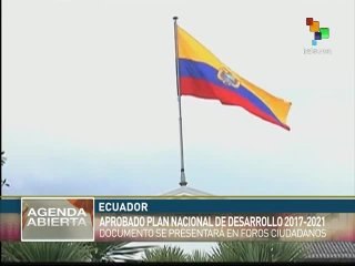 Ecuador: aprueban el Plan Nacional de Desarrollo 2017-202