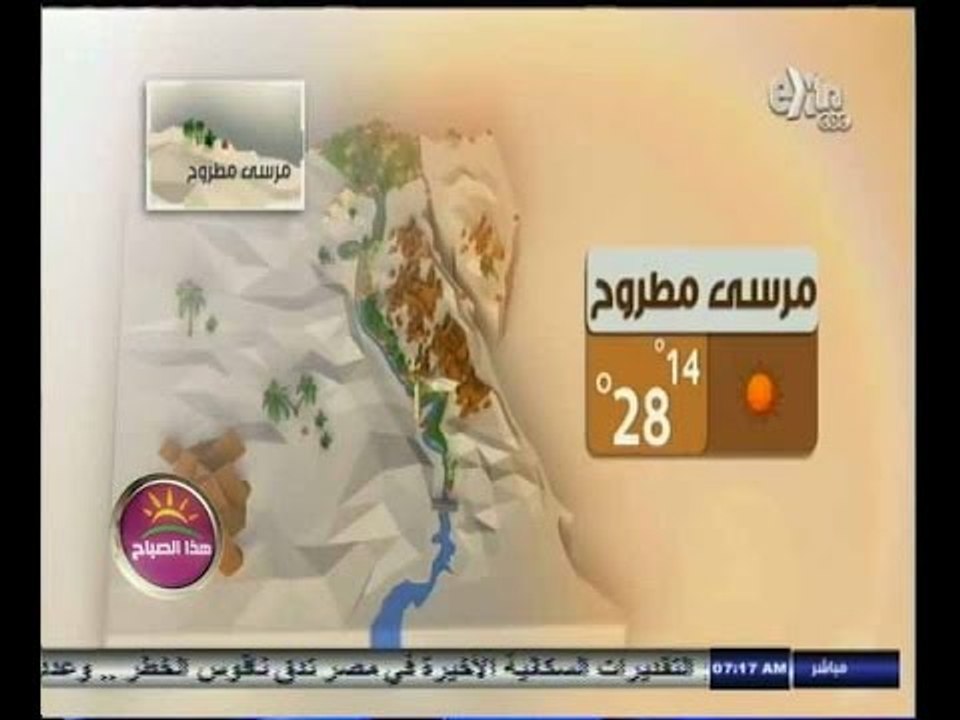 #هذا_الصباح | حالة الطقس ودرجات الحرارة المتوقع...