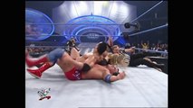 The Rock, Undertaker & Kane vs. Edge, Christian & Kurt Angle- SmackDown,