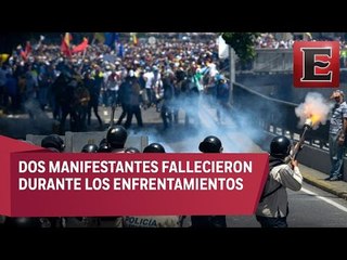 Violentas protestas contra Maduro en Venezuela