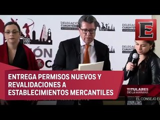 Ricardo Monreal aconseja a comerciantes no dejarse extorsionar