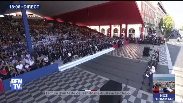 Commémorations à Nice: Michèle Laroque et Patrick Timsit lisent un texte en hommage aux victimes