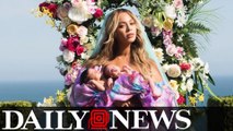 Beyoncé posts first photo of 1-month-old twins on Instagram