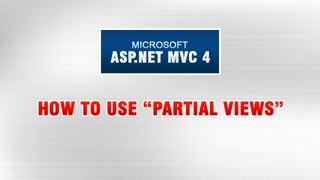 ASP.NET MVC 4 Tutorial In Urdu - Partial Views