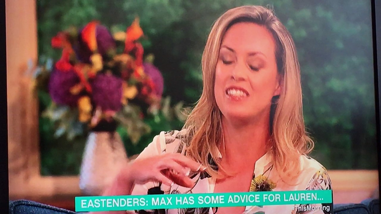 Eastenders 2017 Lauren & max talk about Steven