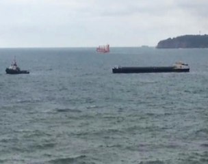 Boğaz'da Faciadan Dönüldü: O Anlar Kamerada